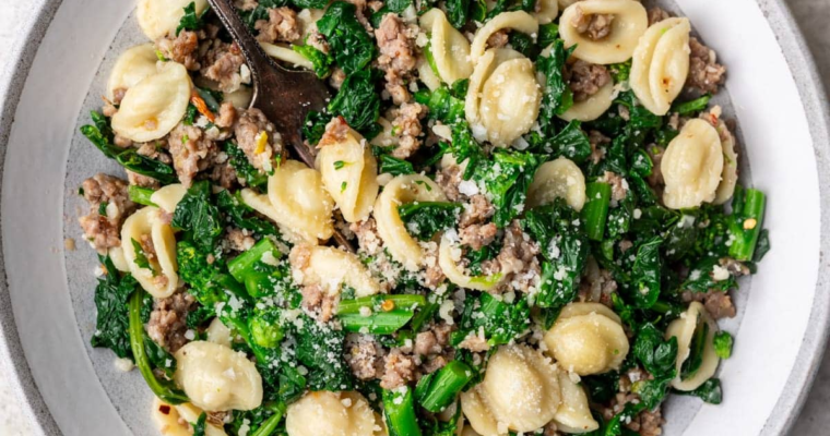 One-Pan Orecchiette Pasta