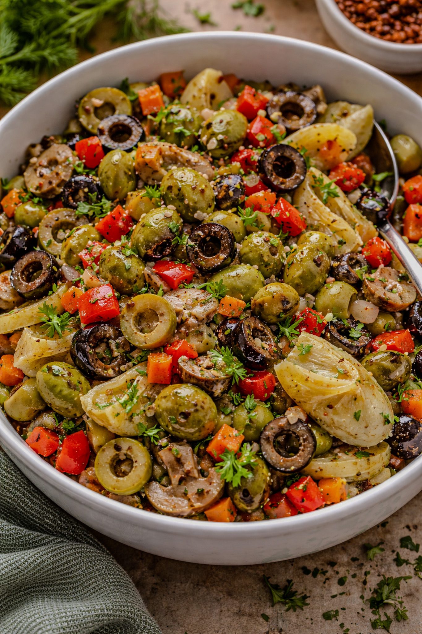 Italian-Style Deli Olive Salad