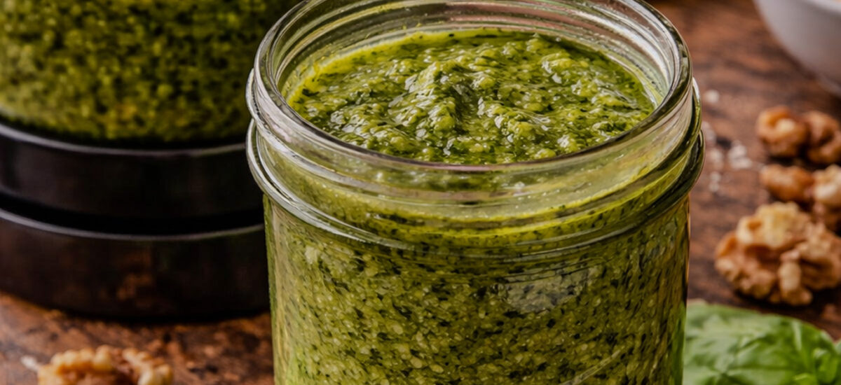 Simple Basil Pesto You’ll Use on Everything