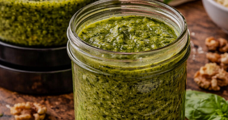 Simple Basil Pesto You’ll Use on Everything
