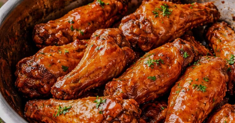 Crispy Oven-Baked Buffalo Wings at Home