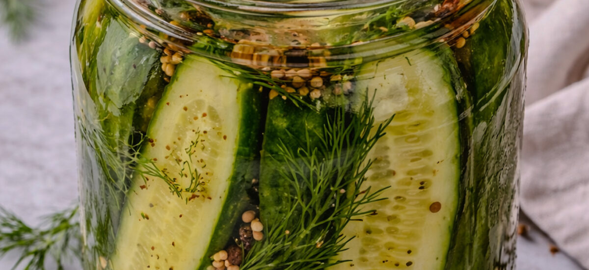 Crisp Garlic Dill Pickles