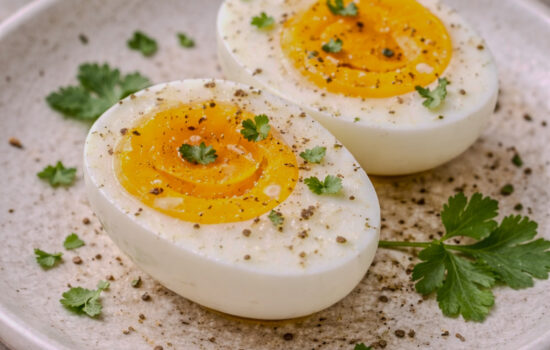 Hard-Boiled Eggs (Tender Whites, Fully Set Yolks)