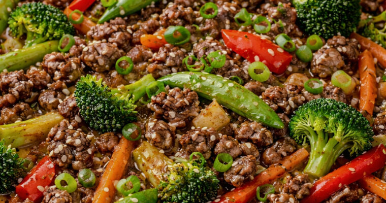 Healthy Korean Beef with Veggies
