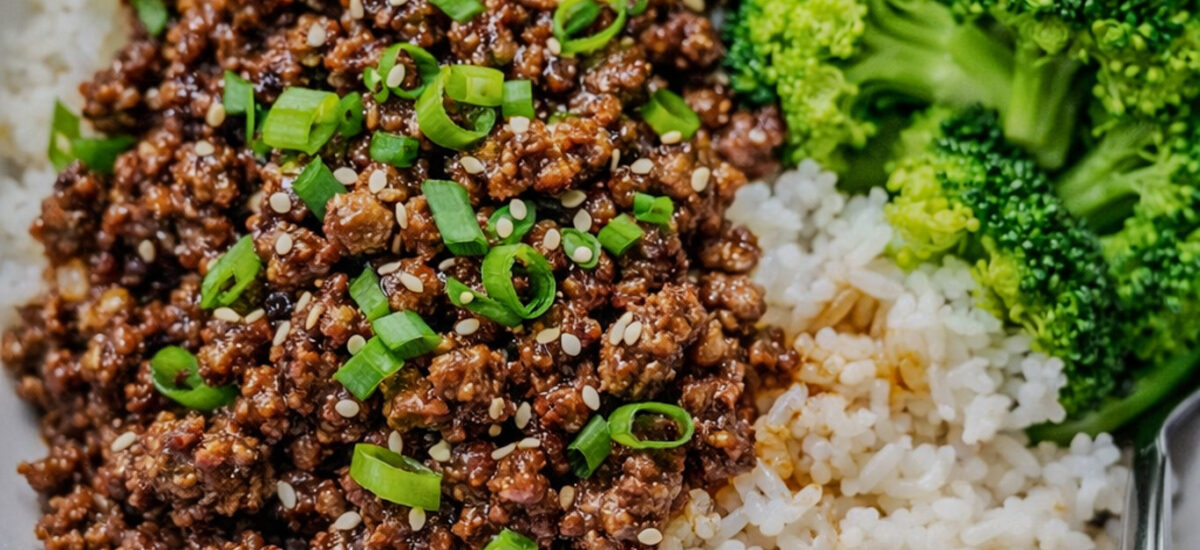 30-Minute Korean Ground Beef and Broccoli
