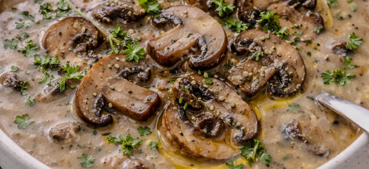 Mushroom Soup without Heavy Cream