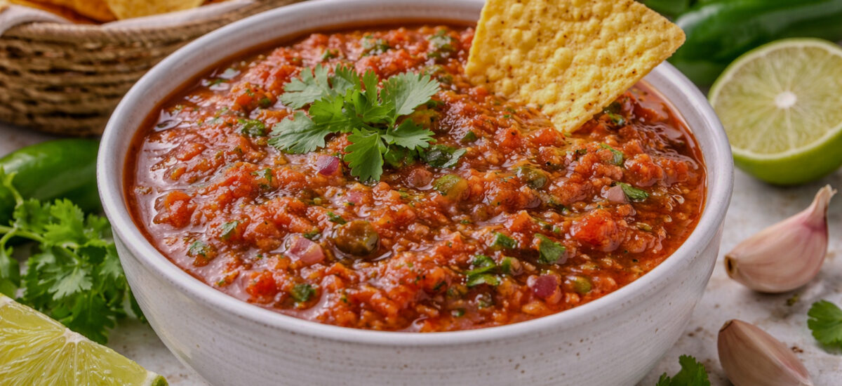 Smooth Restaurant-Style Salsa You Can Make at Home