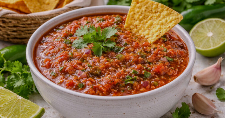 Smooth Restaurant-Style Salsa You Can Make at Home