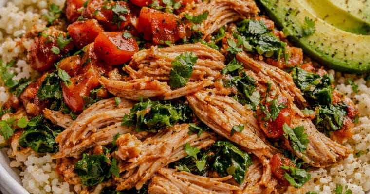 Instant Pot Salsa Chicken Bowls (High-Protein & Weeknight Easy)