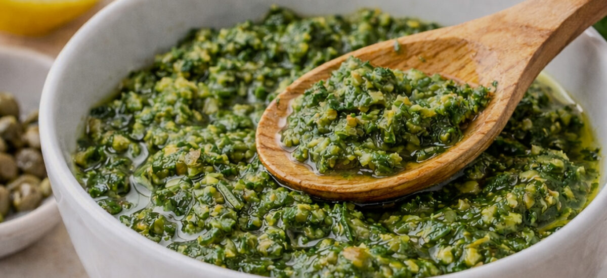 Salsa Verde (Italian-Style Parsley Sauce)