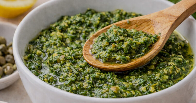 Salsa Verde (Italian-Style Parsley Sauce)