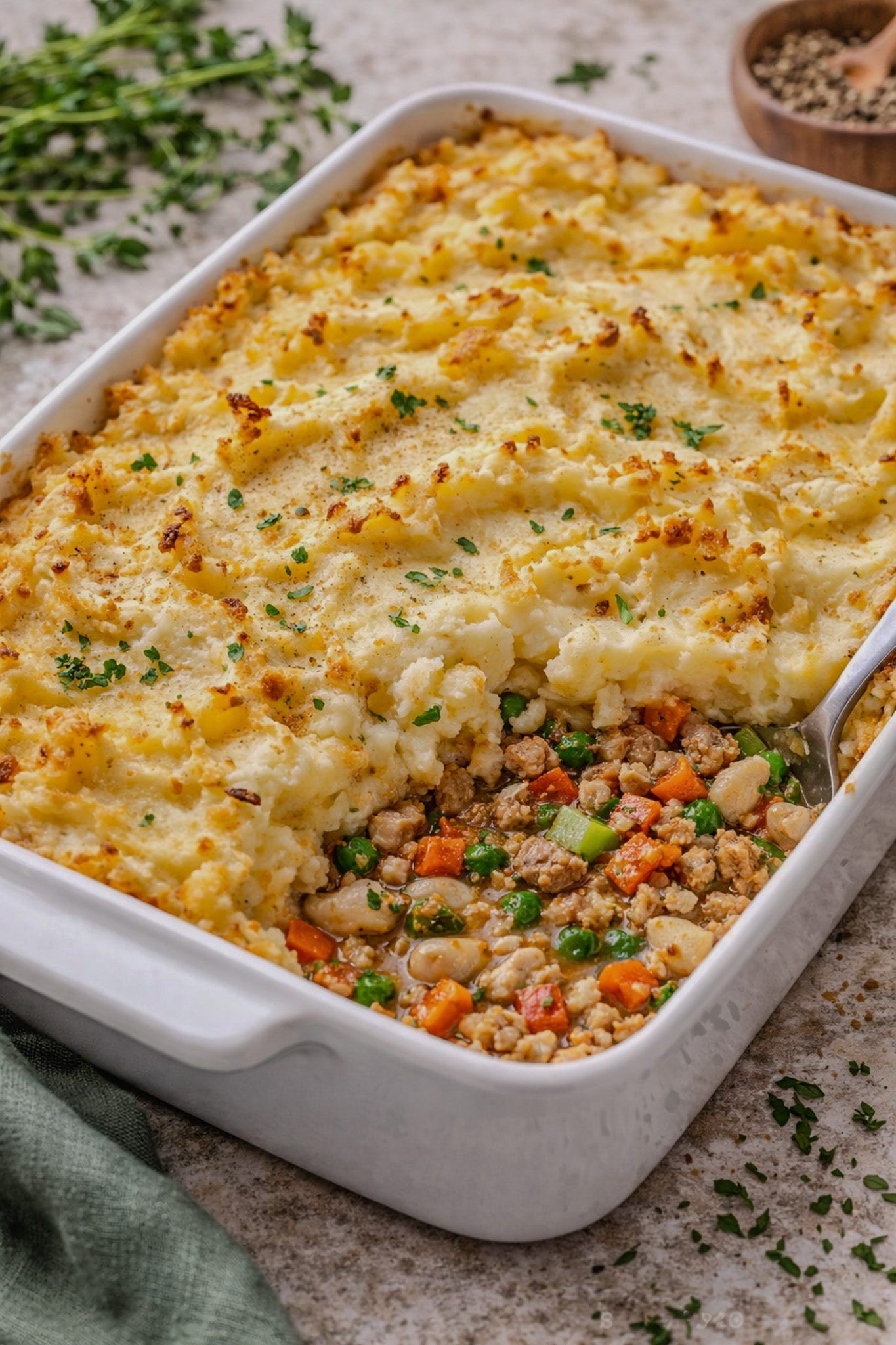 Classic Shepherd’s Pie (with Turkey)