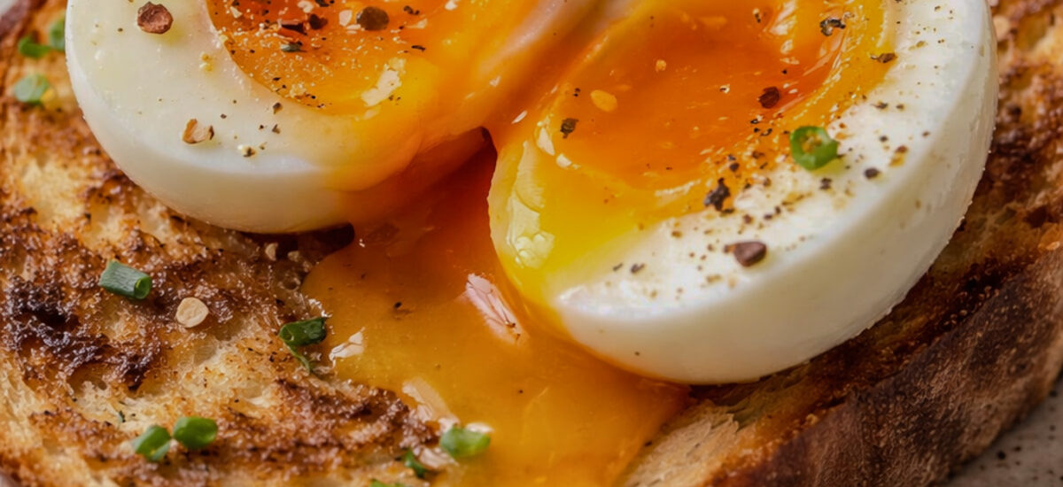 Soft-Boiled Eggs (Set Whites, Runny Centers)