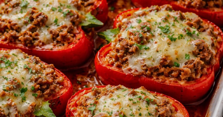 Classic Stuffed Bell Peppers (Weeknight Easy)