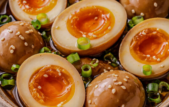 Ajitama Eggs (Japanese Marinated Ramen Eggs)