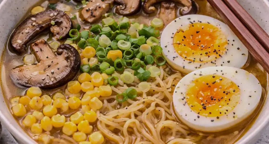 Quick Miso Ramen in the Instant Pot